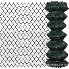 Sportveld hek pvc ketting link schermen roll